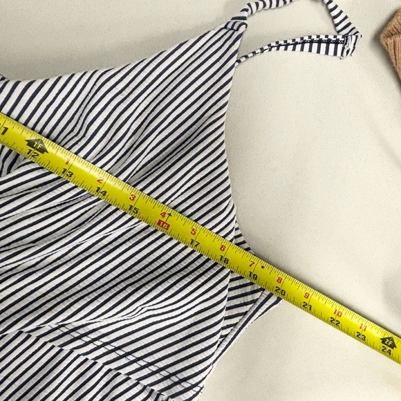 Cacique Navy and White Striped two piece bathing suit size 22 - Picture 11 of 11